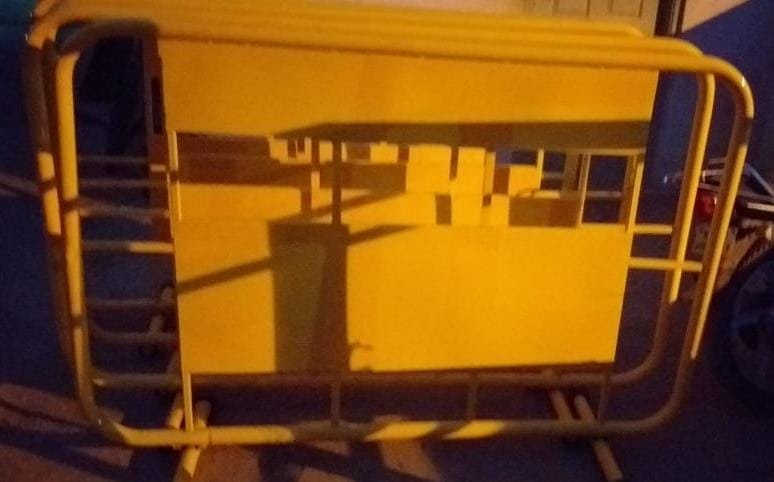 metal-movable-barricade-round